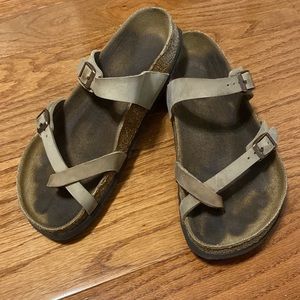 Womens Mayari  Birkenstocks stone size 40
